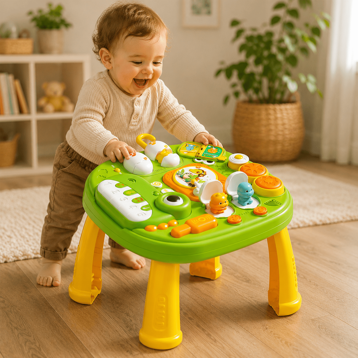 Table de jeu en bois 7-en-1 – Table d'activités motrices & piste à billes | Inspiré Montessori – Montessori Lernwelt Table de jeu en bois 7-en-1 – Table d'activités motrices & piste à billes | Inspiré Montessori – Montessori Lernwelt