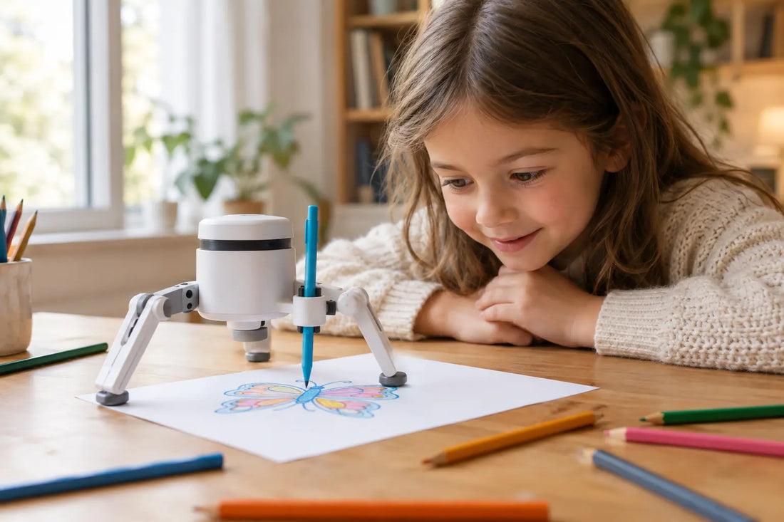 Robot dessin pour enfant : comment fonctionne CroquisBot™ et à qui il s'adresse
