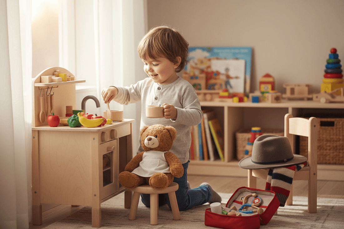Jeux d'imitation enfant