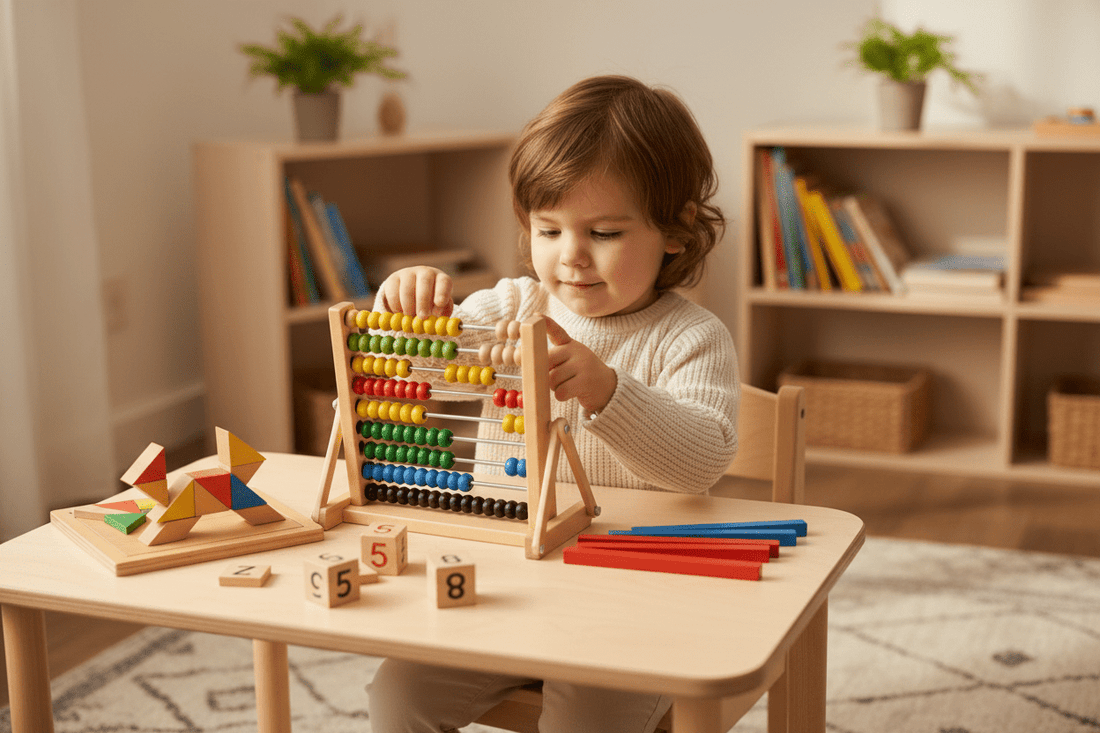 Jeux maths Montessori pour enfant de 4 à 6 ans