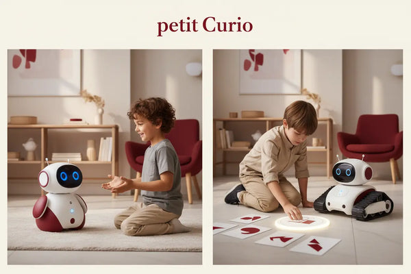 Comparaison entre un robot interactif et un robot programmable pour enfant
