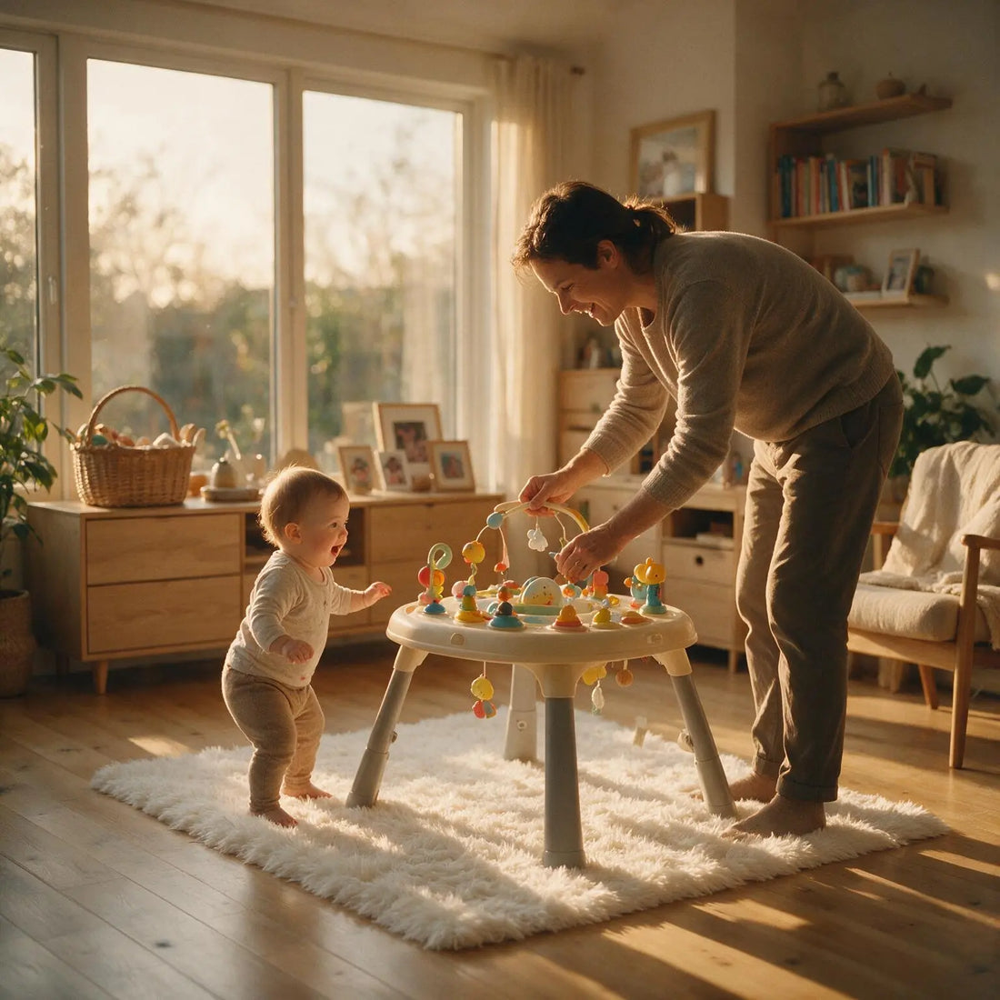 Trouver le format de table d'activité idéal pour son bébé et sa maison