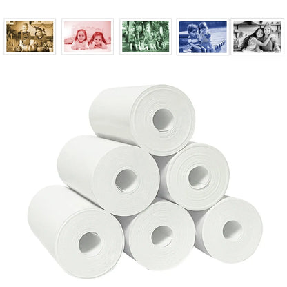6 rouleaux de papier à imprimer pour l'appareil photo instantané enfant FirstCamera