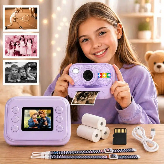 Appareil photo instantané enfant FirstCamera avec impression sans encre