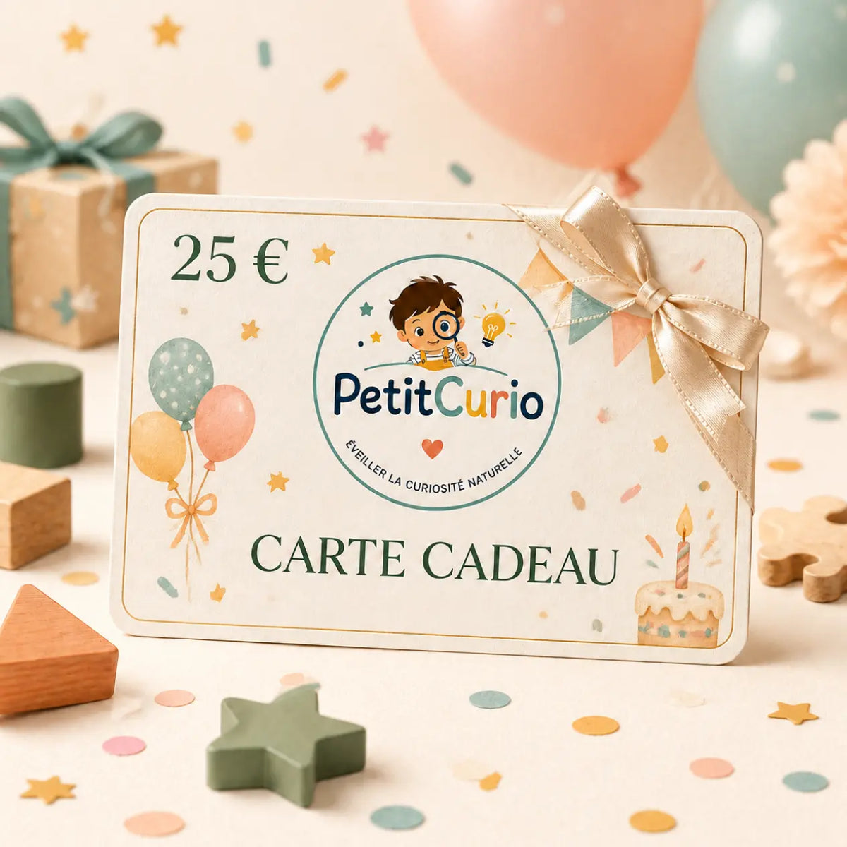 Carte Cadeau Petit Curio 25