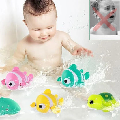 Jouet de bain poisson : le poisson qui nage tout seul dans la baignoire
