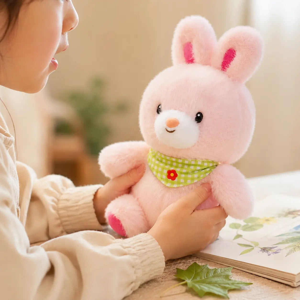 Smart Lapinette™ : peluche interactive lapin qui parle, apprend et éveille