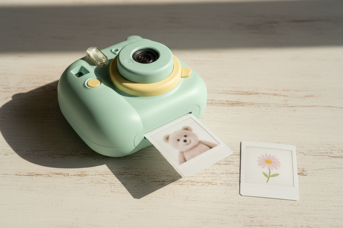 Appareil photo instantané enfant impression thermique