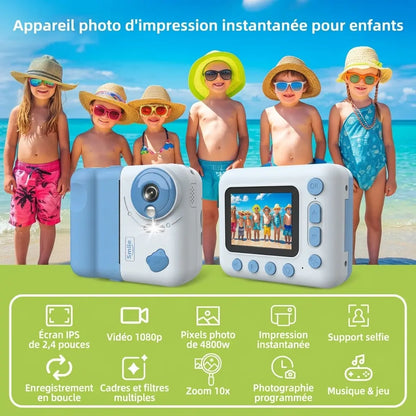 Appareil photo instantané enfant Bluetooth | PrintJoy™