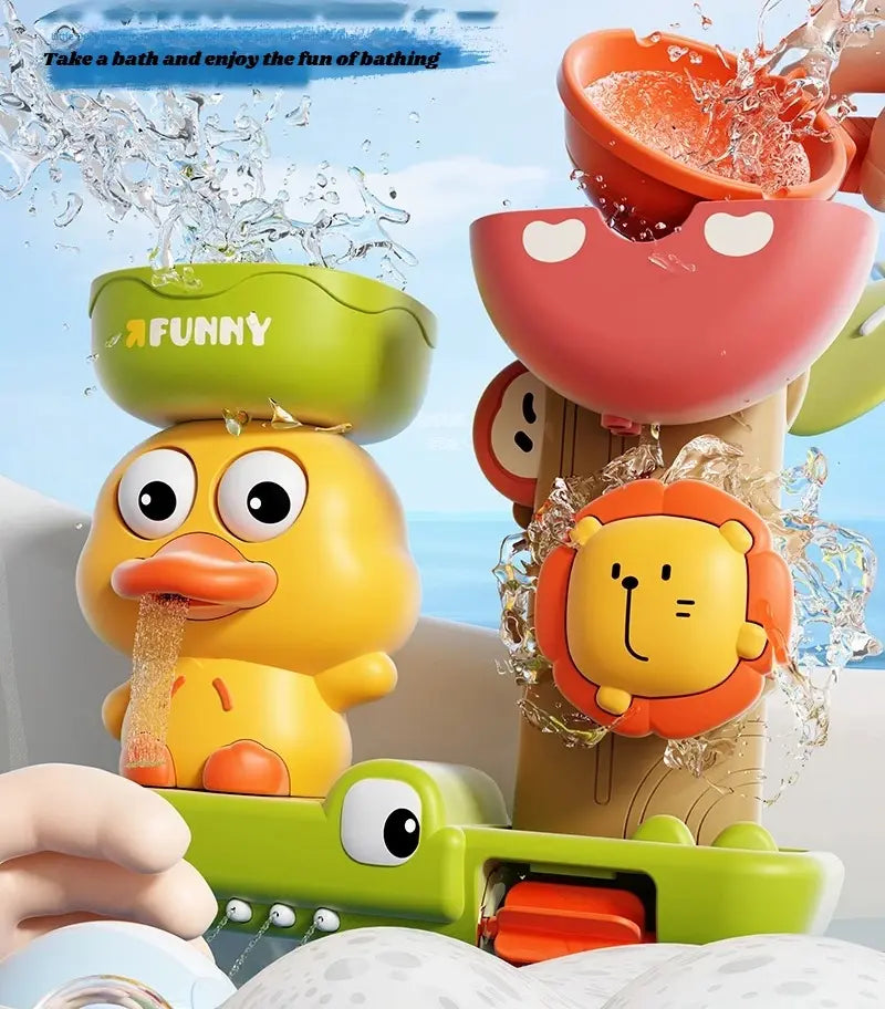 jouet de bain aquacanard de petit curio 