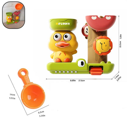 jouet de bain aquacanard de petit curio 