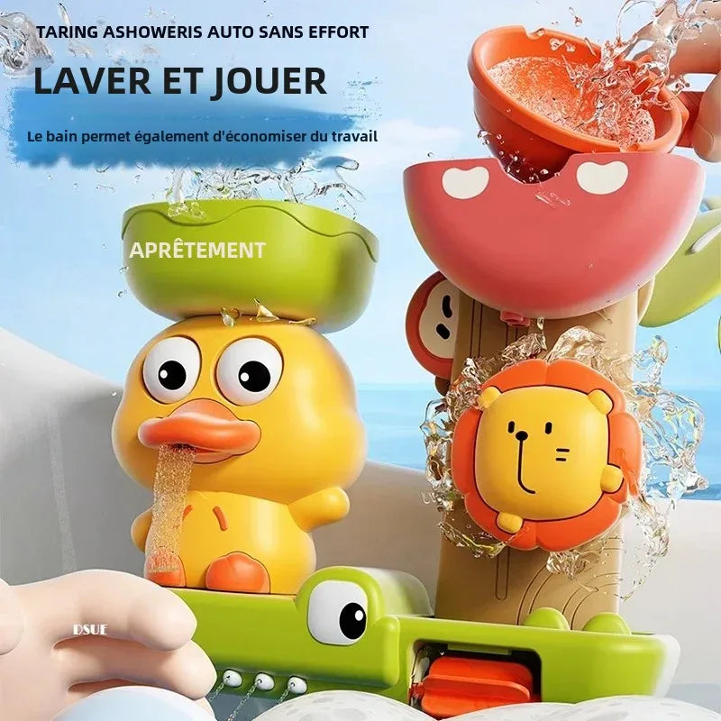 jouet de bain aquacanard de petit curio 