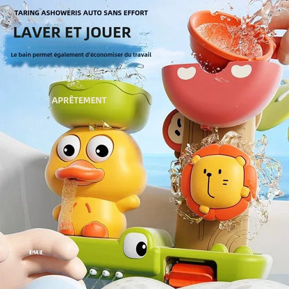 jouet de bain aquacanard de petit curio 