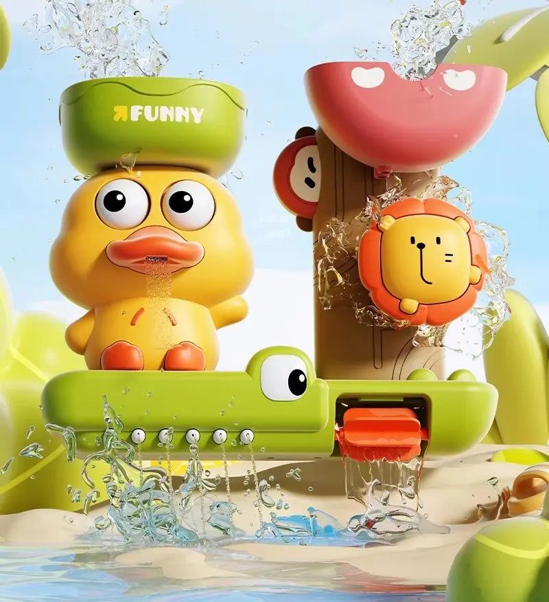 jouet de bain aquacanard de petit curio 
