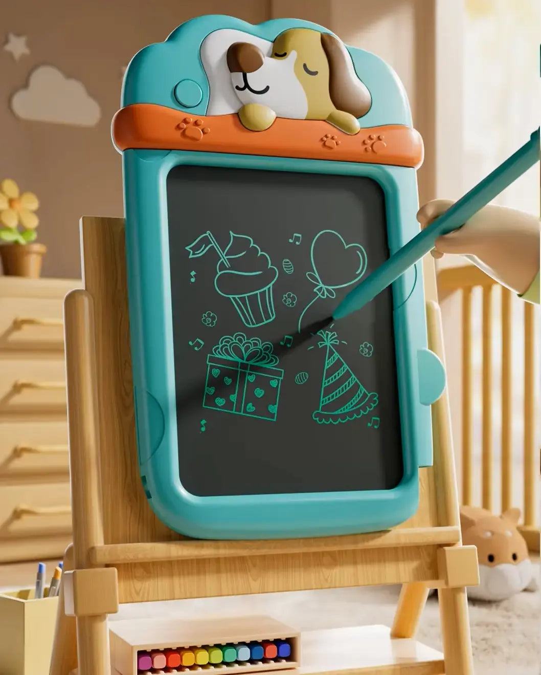 Ardoise LCD enfant éveille l'artiste qui dans votre enfant