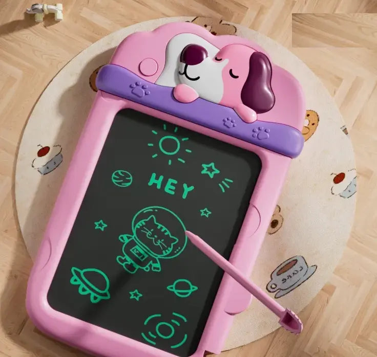 Ardoise LCD enfant variante rose