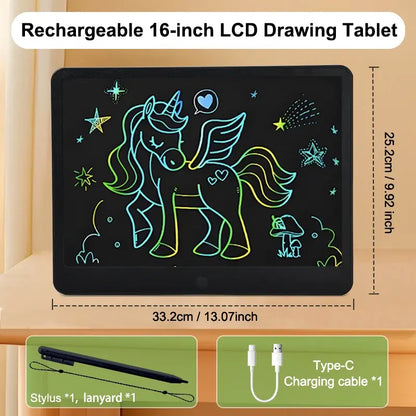 Ardoise magique LCD enfant noir