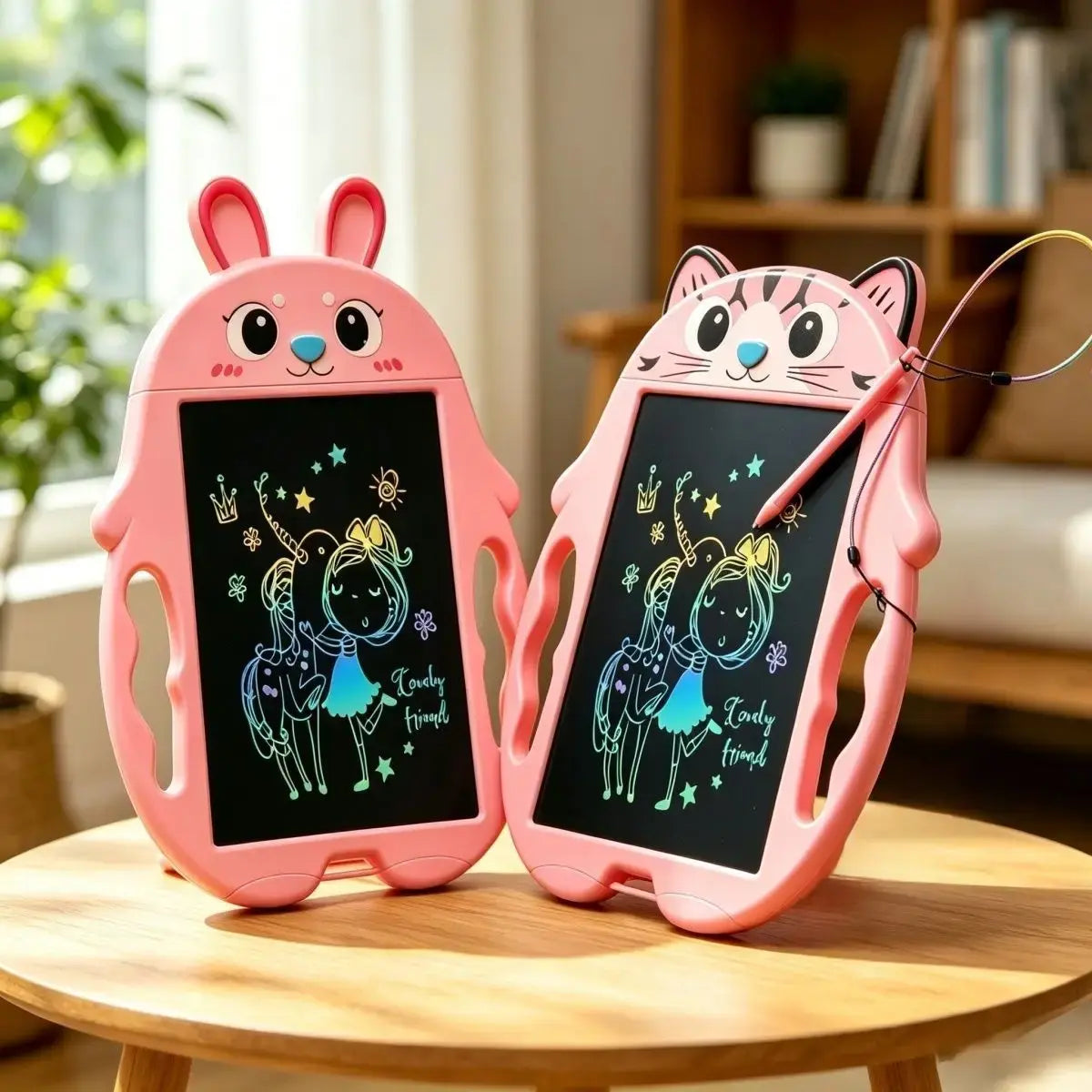 Ardoise magique enfant petites mains 3 motifs