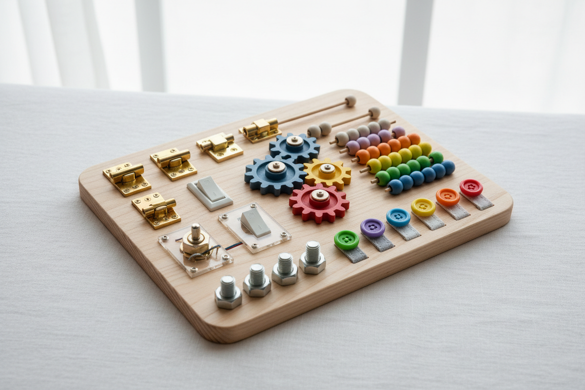 Busy Board en bois — Image 1