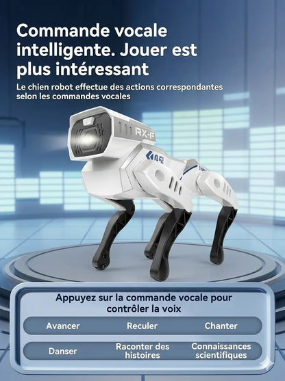 Chien robot interactif RoboWouf pour enfant contrôlé par télécommande