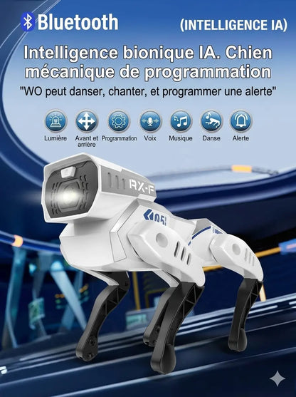 Chien robot pour enfant RoboWouf avec connexion Bluetooth