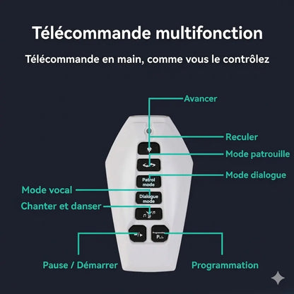 Télécommande multifonction du chien robot pour enfant RoboWouf