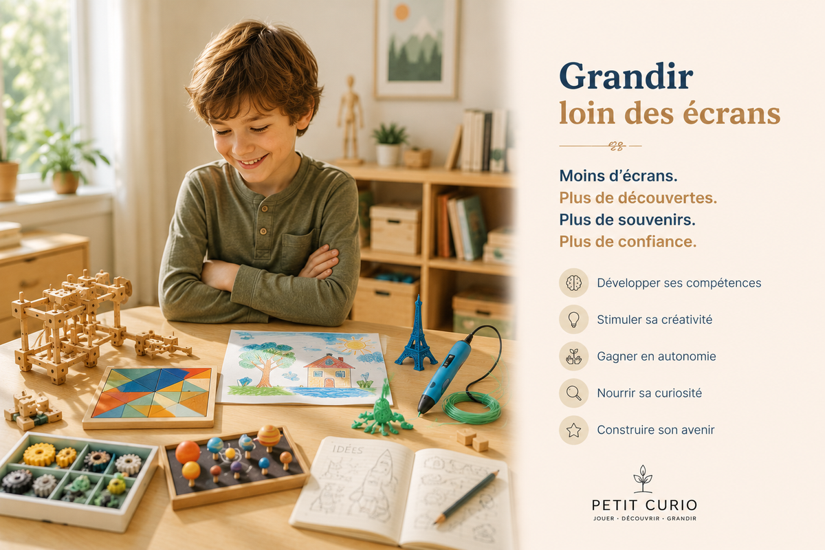 activités san écran PetitCurio