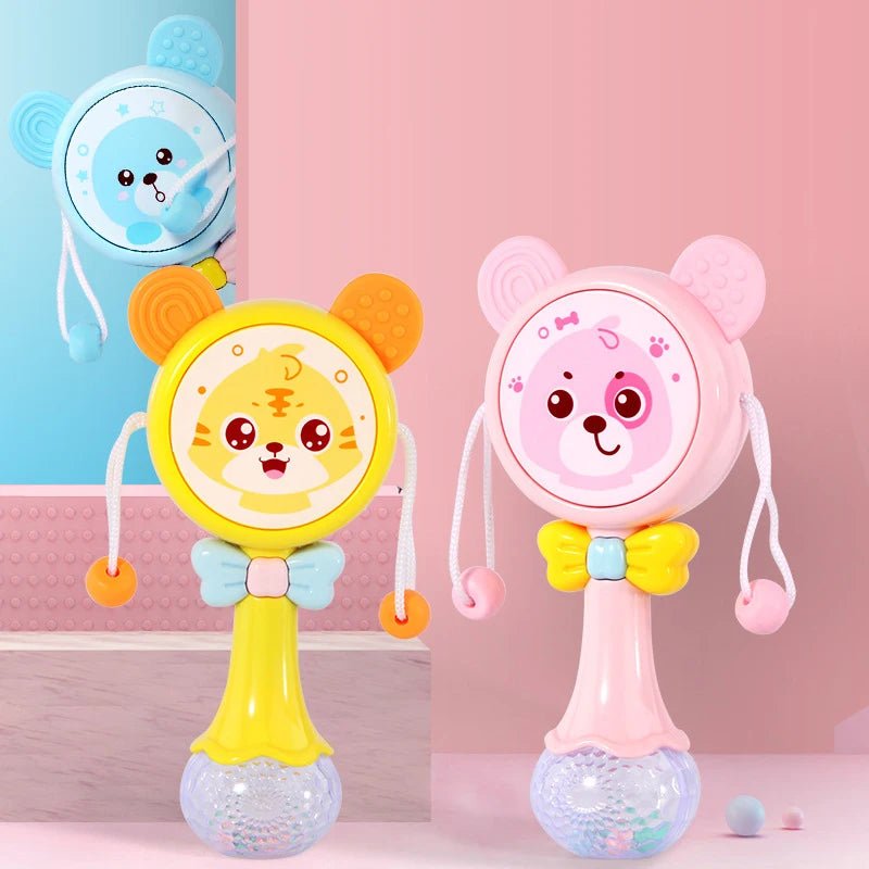 Hochet musical et lumineux pour bébé BabyBell aux couleurs vives - Petit Curio