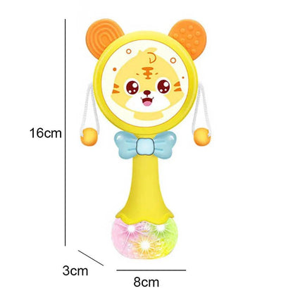 Hochet musical et lumineux pour bébé BabyBell aux couleurs vives - Petit Curio