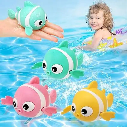 Jouet de bain poisson : le poisson qui nage tout seul dans la baignoire