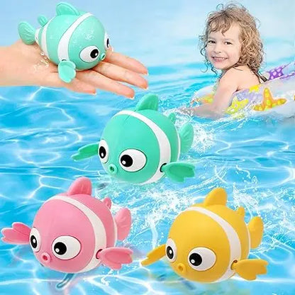 Jouet de bain poisson : le poisson qui nage tout seul dans la baignoire