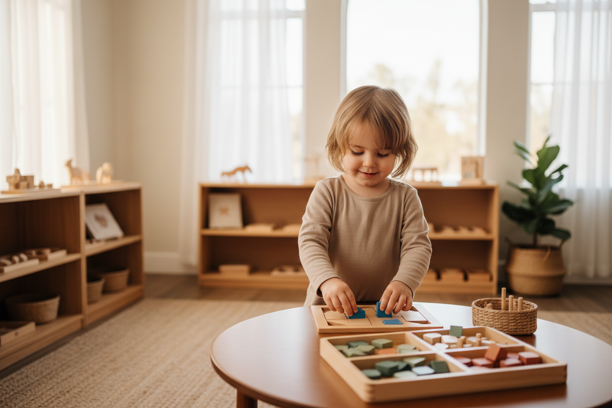 L'Atelier de l'Autonomie – Photo réaliste Montessori