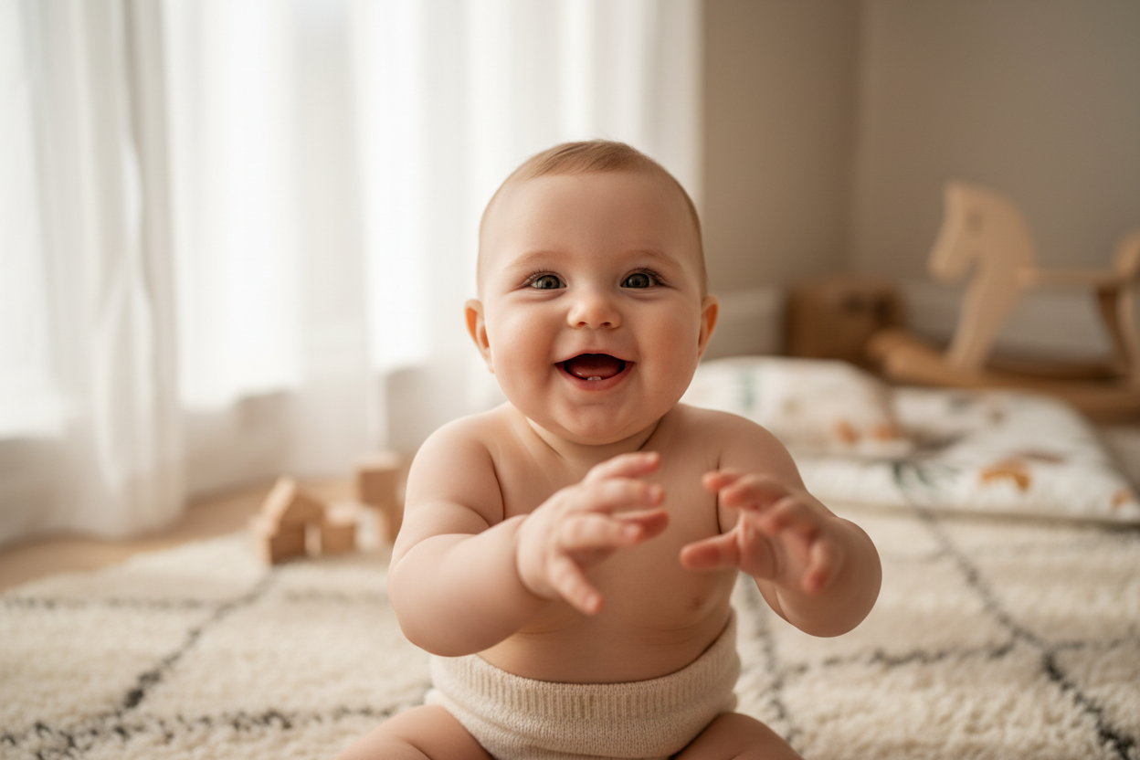 Le Jardin des Premieres Decouvertes – Portrait bebe