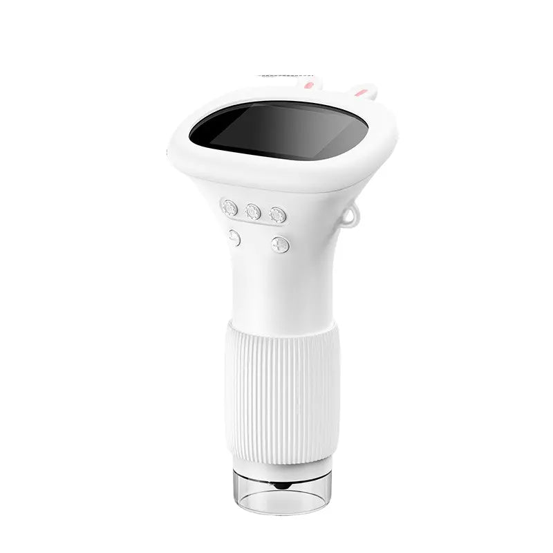 Microscope enfant numérique MicroPixel avec écran intégré, présenté en blanc