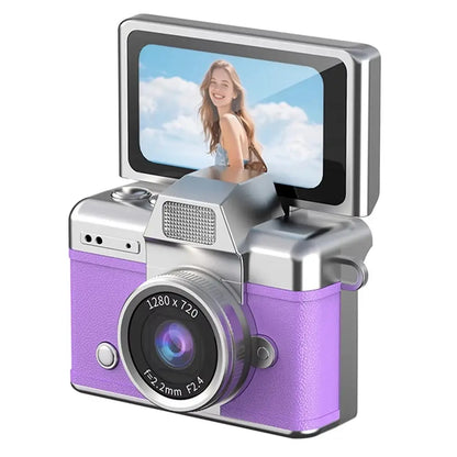Mini appareil photo enfant de petit curio variante en violet