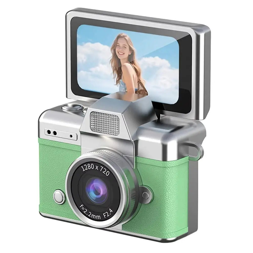 Mini appareil photo enfant de petit curio variante en vert