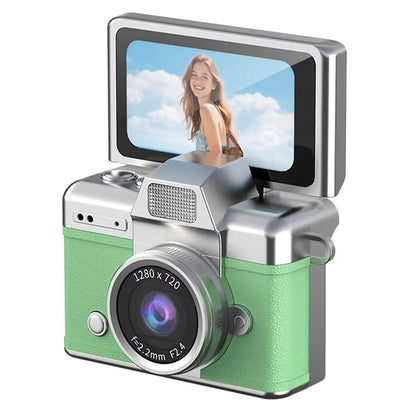 Mini appareil photo enfant de petit curio variante en vert