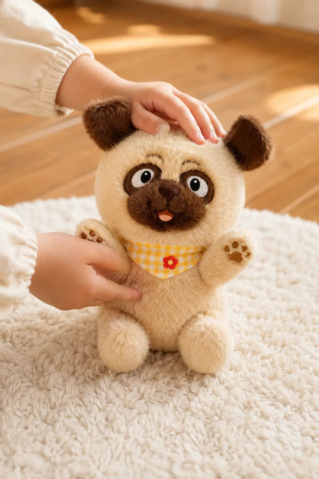 Smart Puppy™ : peluche interactive chien qui parle, s’anime et fait jouer