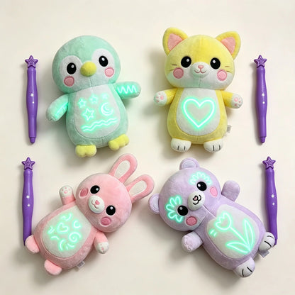 Peluche Lumineuse à Dessiner | LumiDraw™