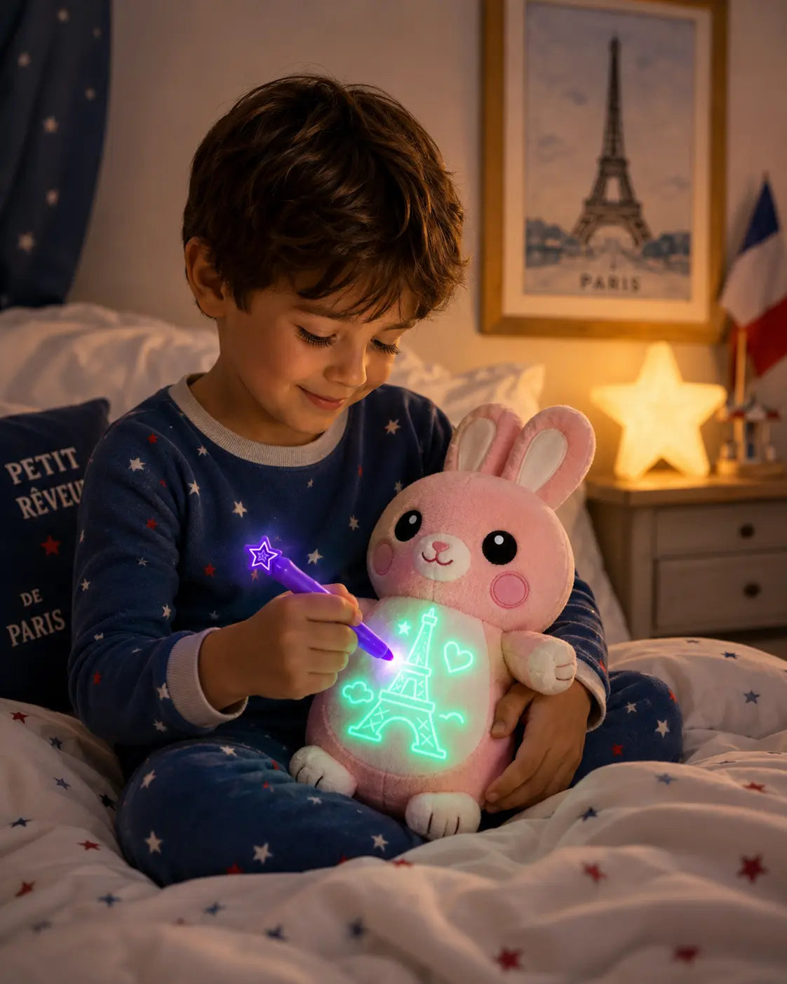 Peluche Lumineuse à Dessiner | LumiDraw™