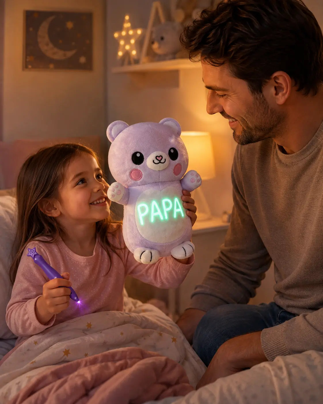 Peluche Lumineuse à Dessiner | LumiDraw™