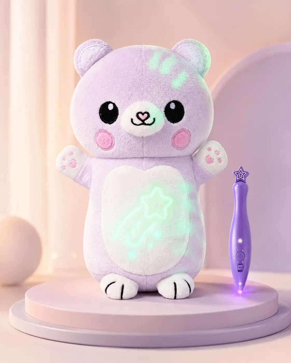 Peluche Lumineuse à Dessiner | LumiDraw™