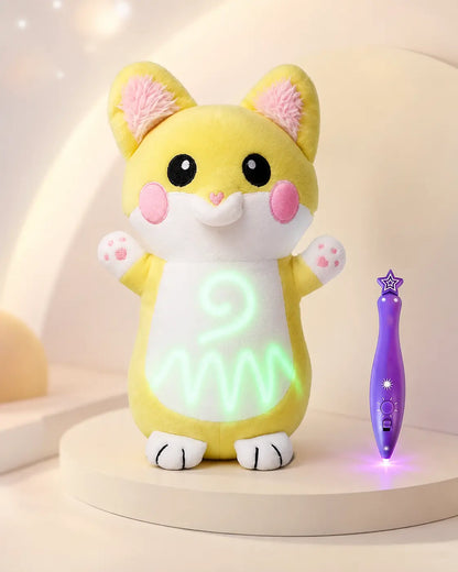 Peluche Lumineuse à Dessiner | LumiDraw™