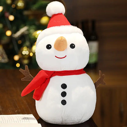 Peluche de  bonhomme de neige en polyester - Petit Curio