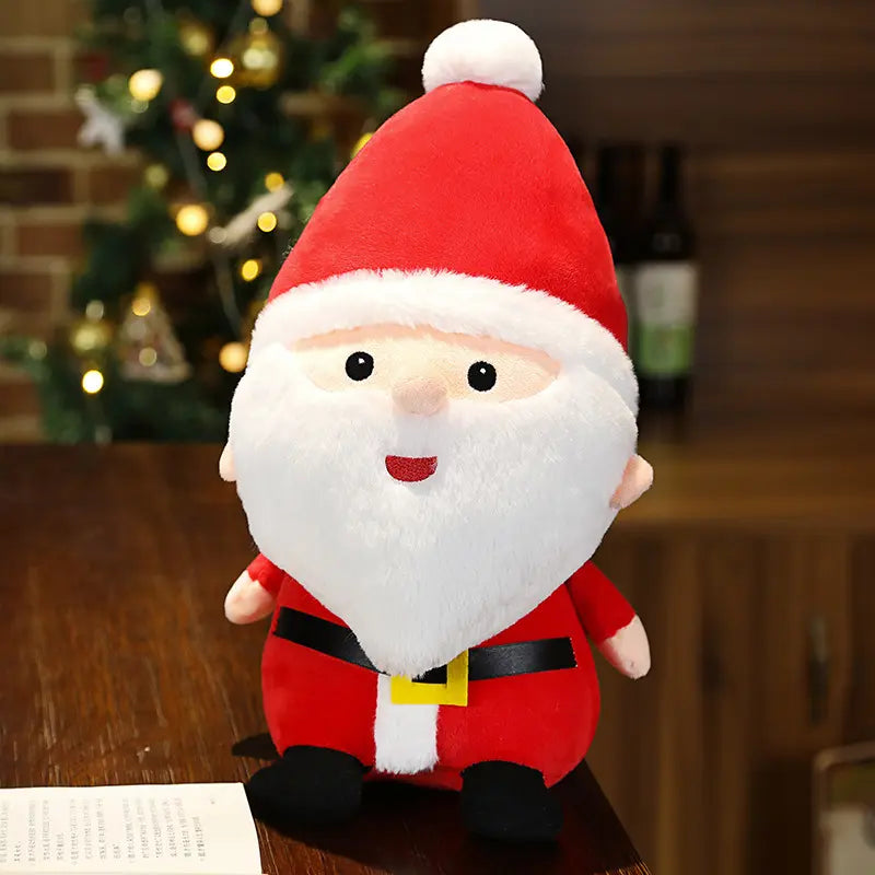Peluche de Noël Père Noël,  en polyester - Petit Curio