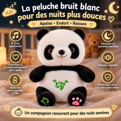 Peluche panda musicale apaisante compagnon de sommeil nourrisson - Petit Curio