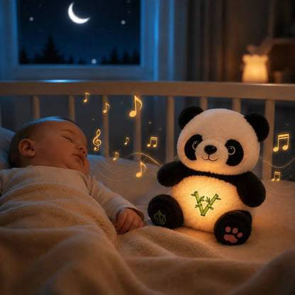 Peluche veilleuse musicale panda bruit blanc dès la naissance - Petit Curio