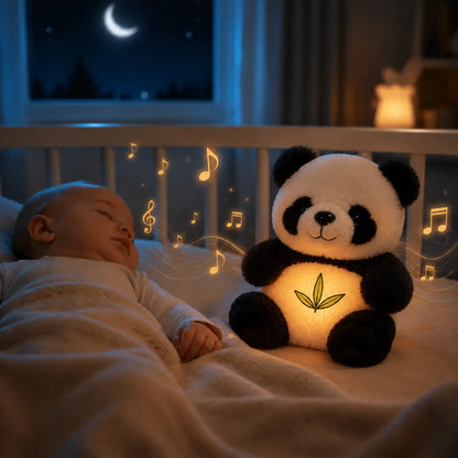 Peluche panda lumineuse et musicale pour enfant BerceusePanda - Petit Curio