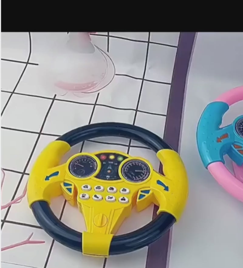 Volant d'imitation pour enfant avec lumières et son Volant Magique - Petit Curio