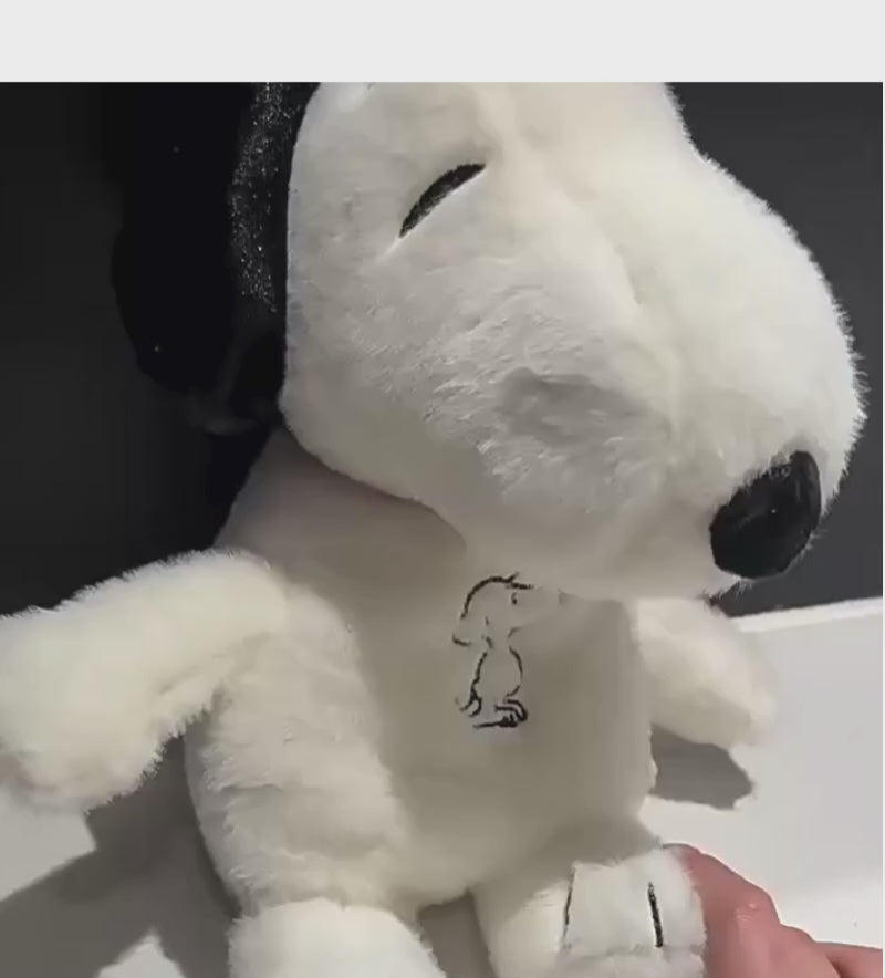Peluche bruit blanc avec respiration apaisante SnoopyDream pour bébé - Petit Curio